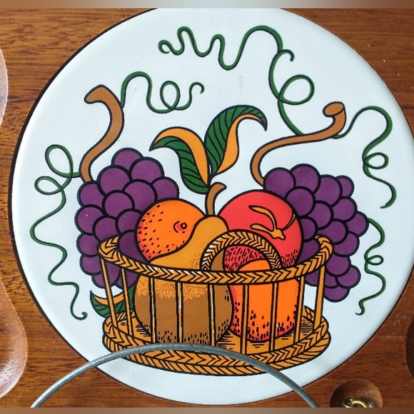 1970s "Gail Craft Quality Woodenware Japan" - Cheese Board - Picture 7 of 10